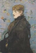 Edouard Manet L'automne Portrait de Mery Laurent (mk40) France oil painting artist